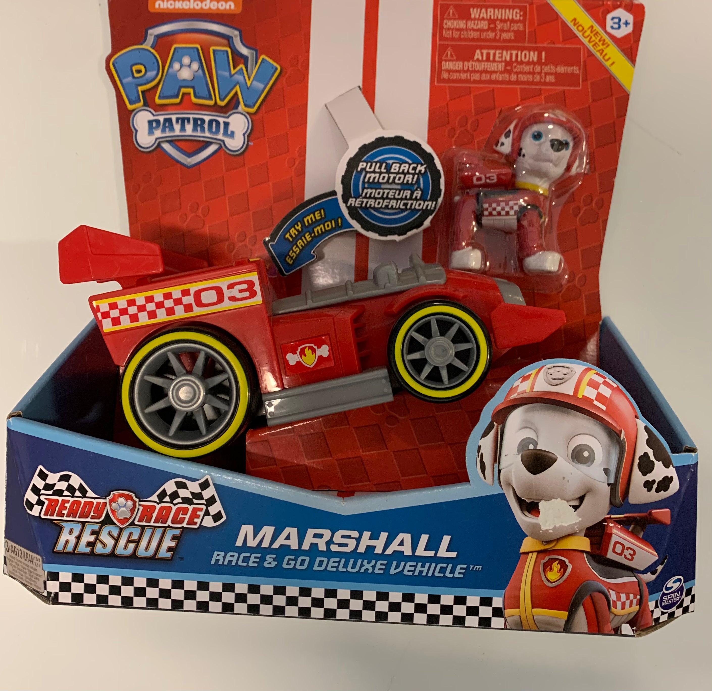 Billede af Paw Patrol Race And Go DeLuxe Vehicle - Legetøj - Legekammeraten.dk