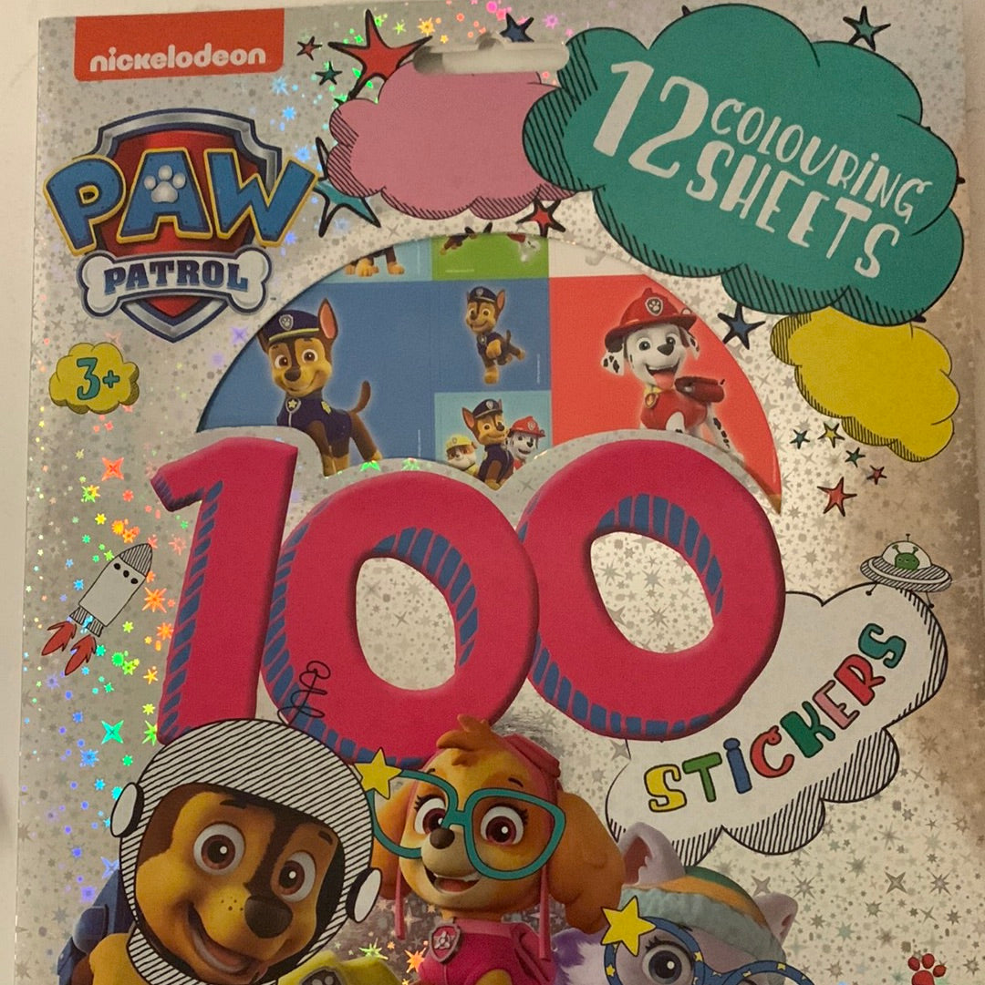 Billede af PAW PATROL STICKERSÆTm100 - Legekammeraten.dk