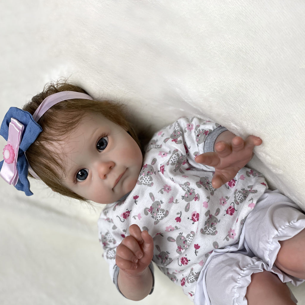 Adolly * Gallery 22 inch African American Reborn Baby Doll Name Amelia –  Adolly's Shop