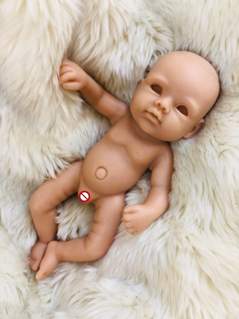 46Cm Reborn Dolls Handmade Full Body Silicone Real Skin Texture