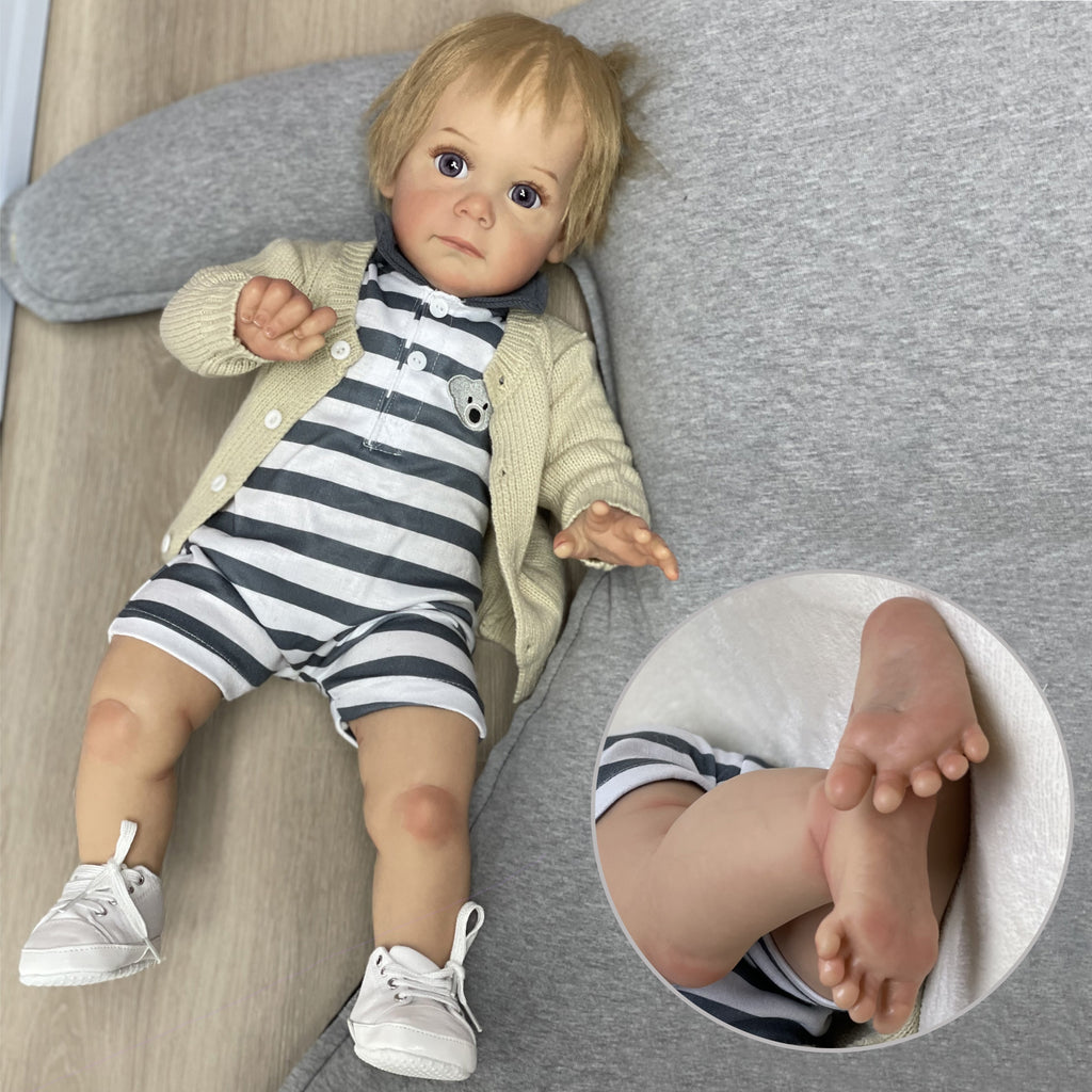 Adolly * Gallery 22 inch Lifelike Reborn Baby Doll Name Toby