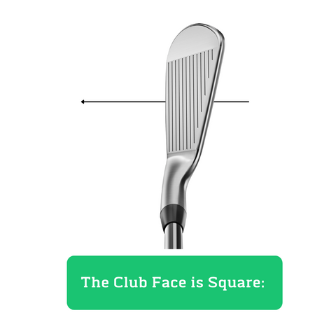 square golf club face