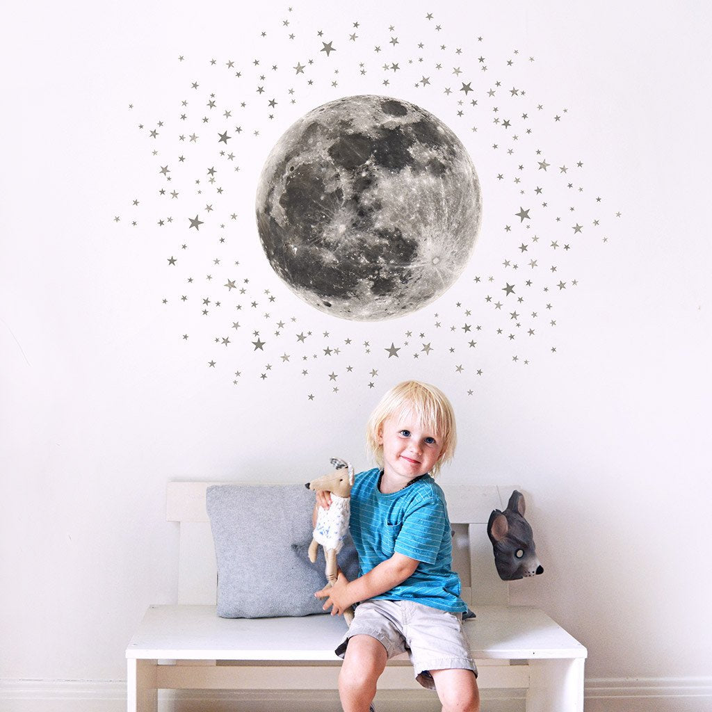 moon decal