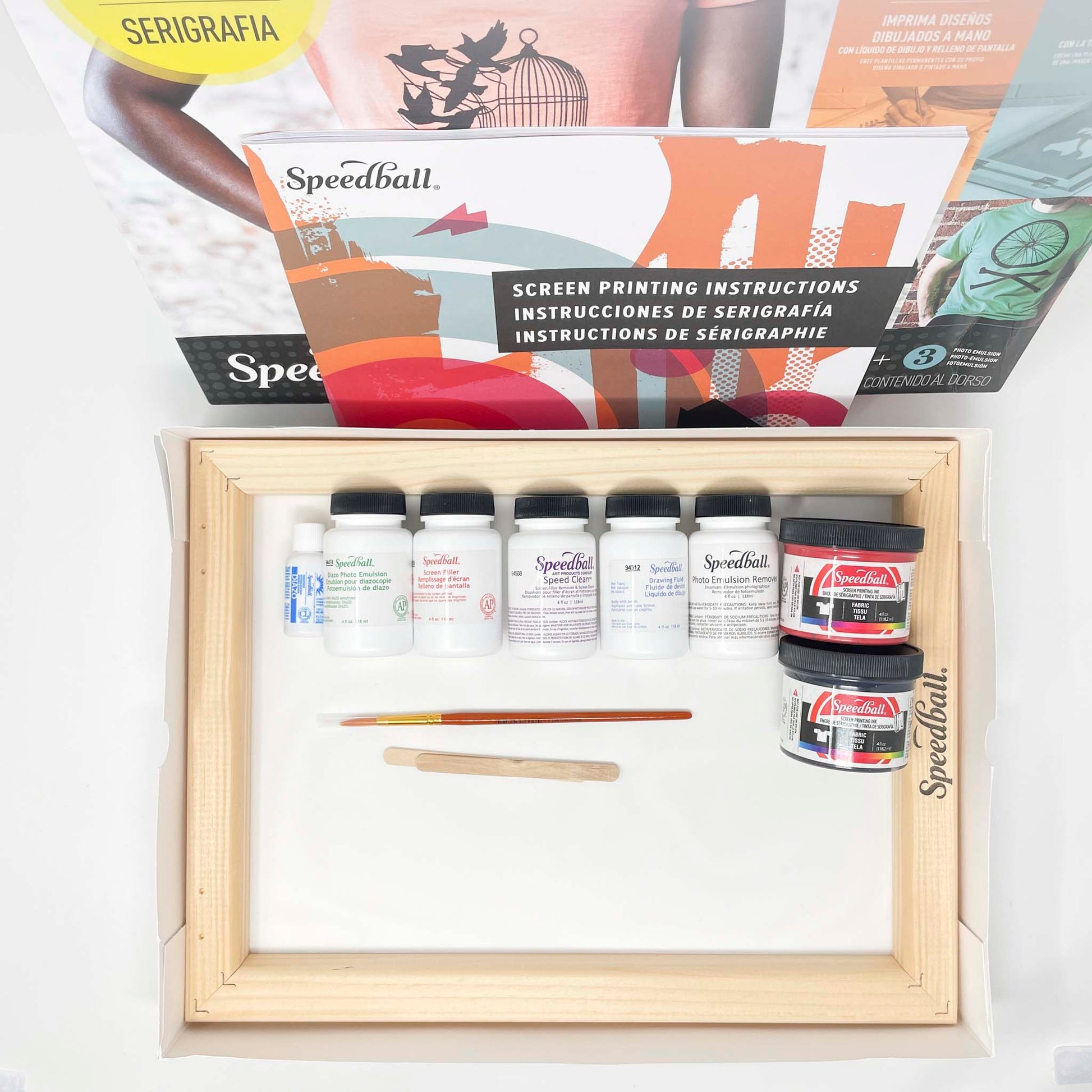  Speedball Deluxe Screen Printing Kit Deluxe Kit