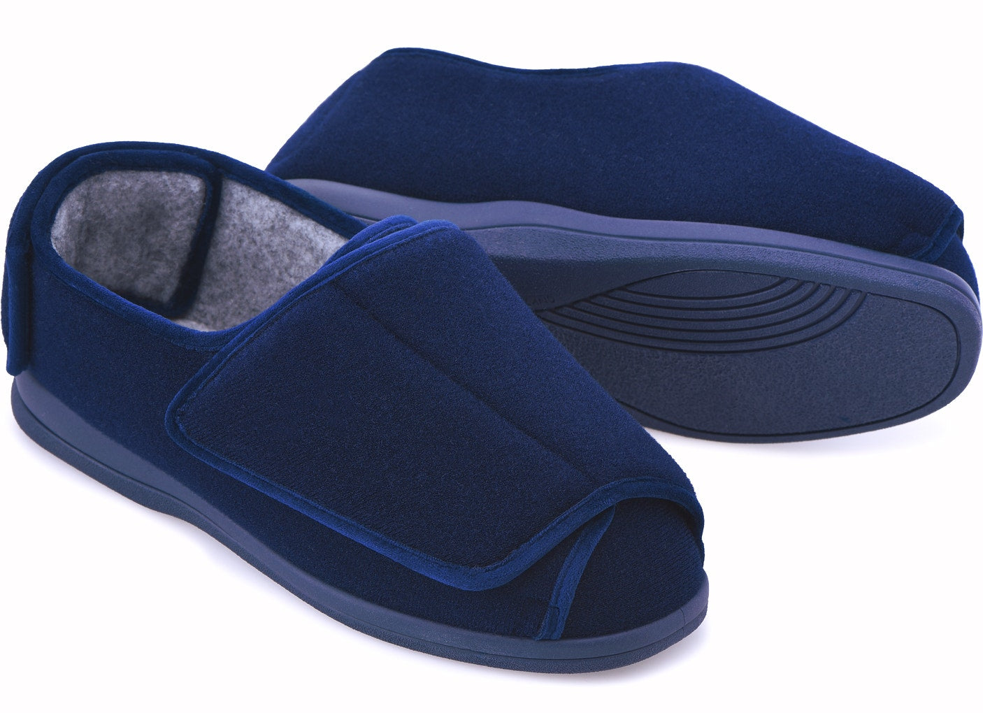adjustable slippers for swollen feet mens