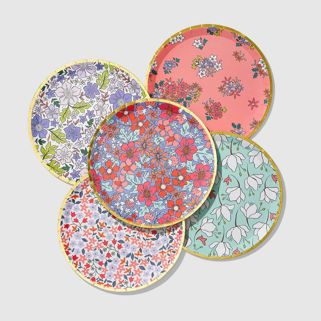 Hot Diggity Dog Paper Party Plates Small