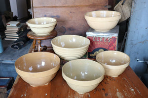 Vintage Yelloware Bowls