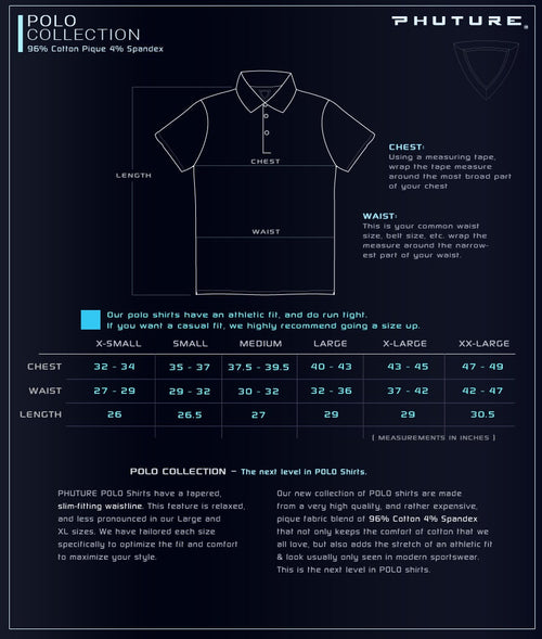 Size Charts PHUTURE