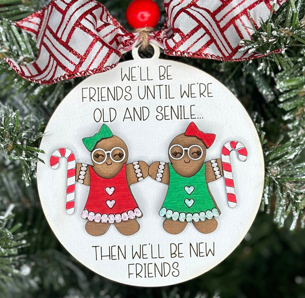 Friend Christmas Ornament - A Good Friend is Like a Bra – Little August  Ranch