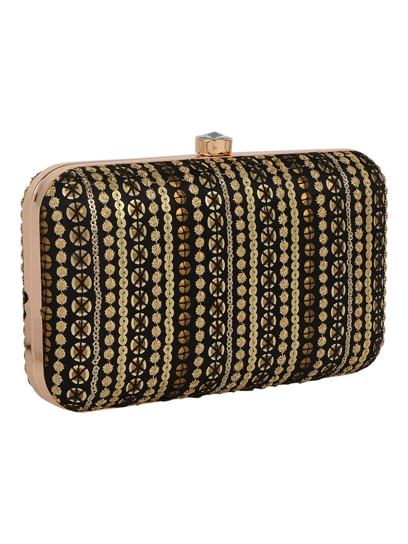 Solid Sequence Clutch - Horra Luxury