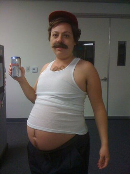 Beer Belly Man DIY costume