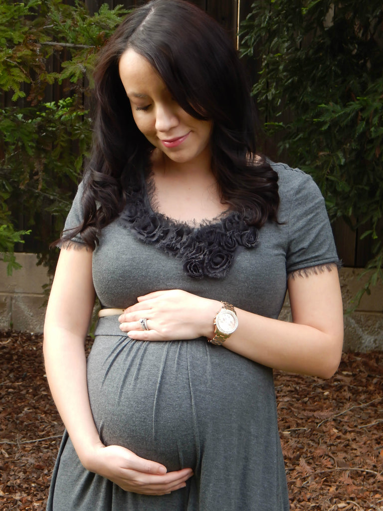[MTHRSHIP: Pregnancy Q&A With Andrea Snow] - [Andrea Snow showing Baby Bump]