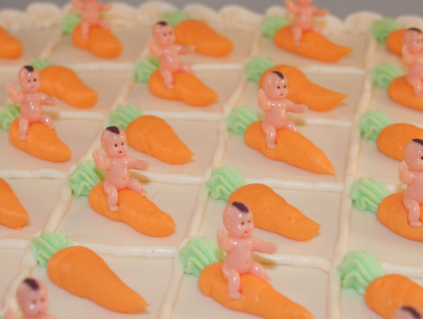 [Baby Shower[ Epic Fails: Disaster Cakes That Will Make You Cringe] - [Baby riding carrot Cake]