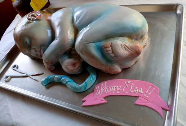 [Baby Shower[ Epic Fails: Disaster Cakes That Will Make You Cringe] - [Blue Baby Cake]
