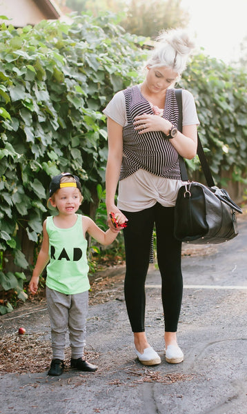 Black Postpartum Leggings