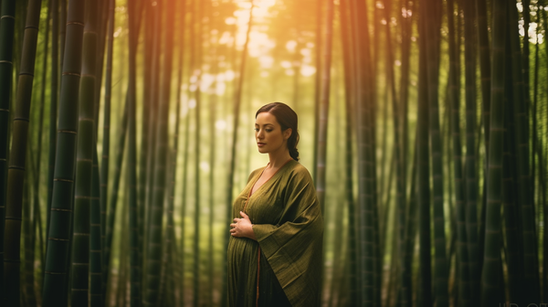 [The Ultimate International Babymoon Destinations for 2023] - [Pregnant Woman walking in Kyoto Japan]