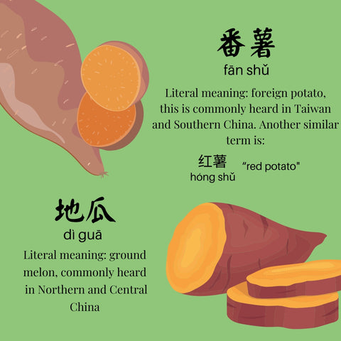 same but different veggies in chinese by katrina liu