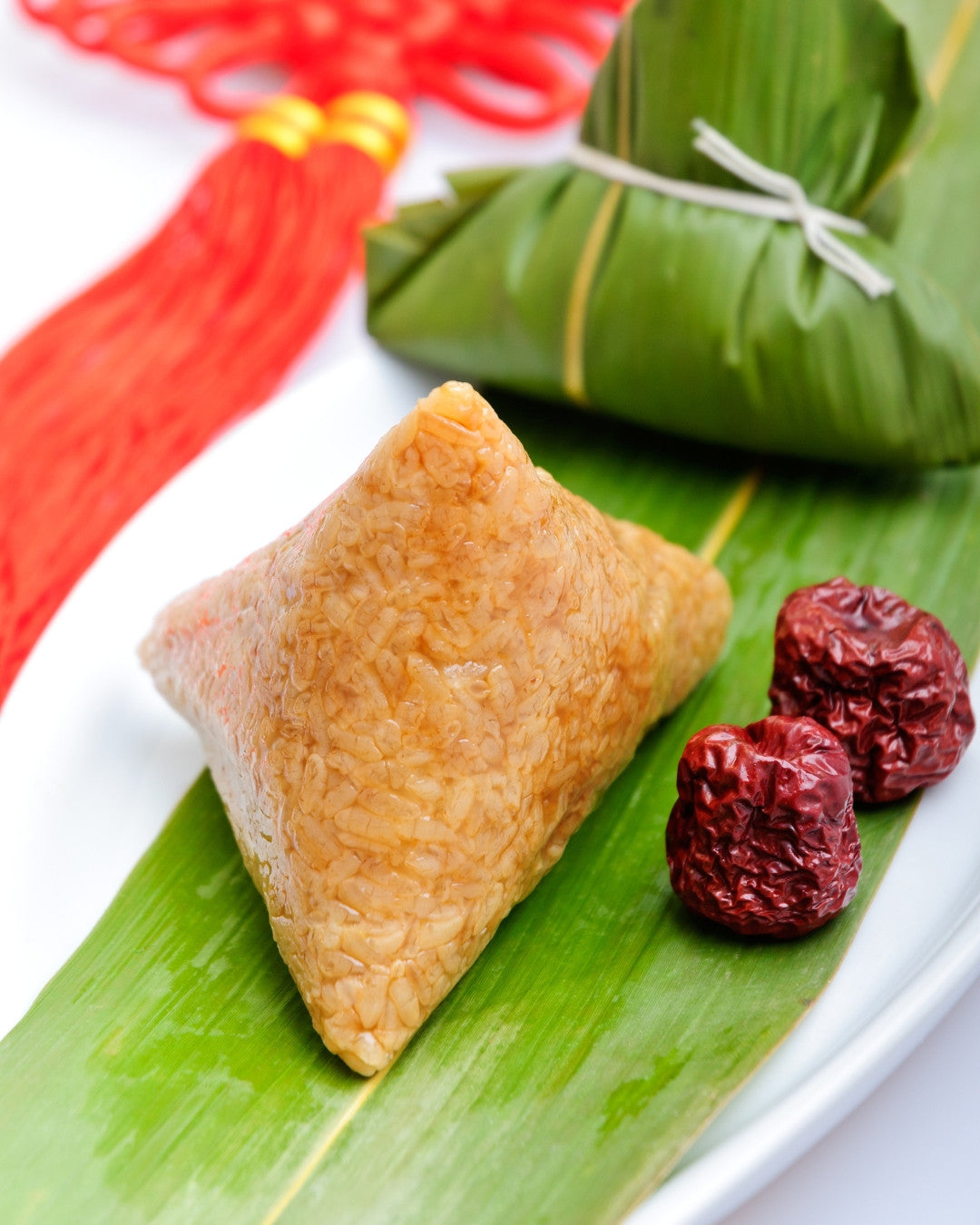 jujube red bean paste zongzi