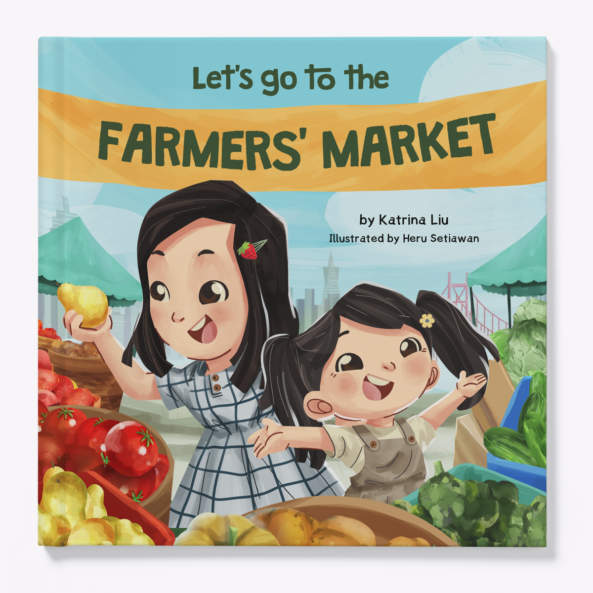 Let's Go To The Farmers' Market Bilingual Chinese Book