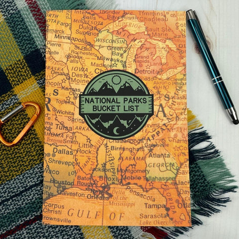 National Parks Bucket List Journal by Namastay Nature