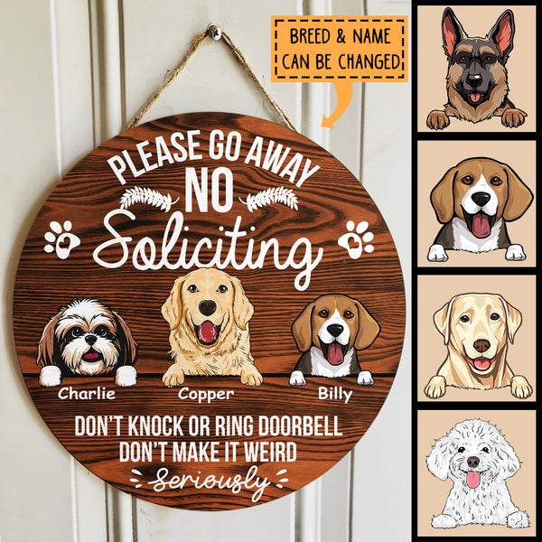 Pawzity Custom Wooden Sign, Gifts For Dog Lovers, Crazy Dog Lives Here