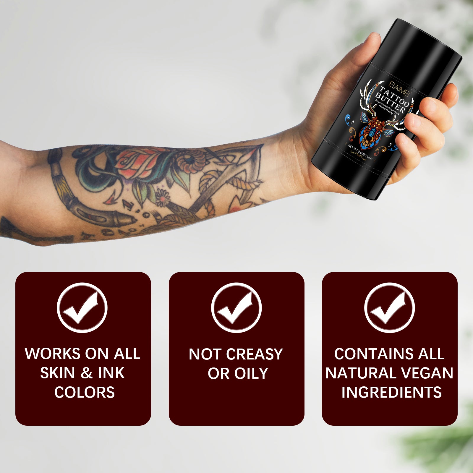 Elaimei Tattoo Aftercare Tattoo Cream Tattoo Balm – Aliver Beauty ...