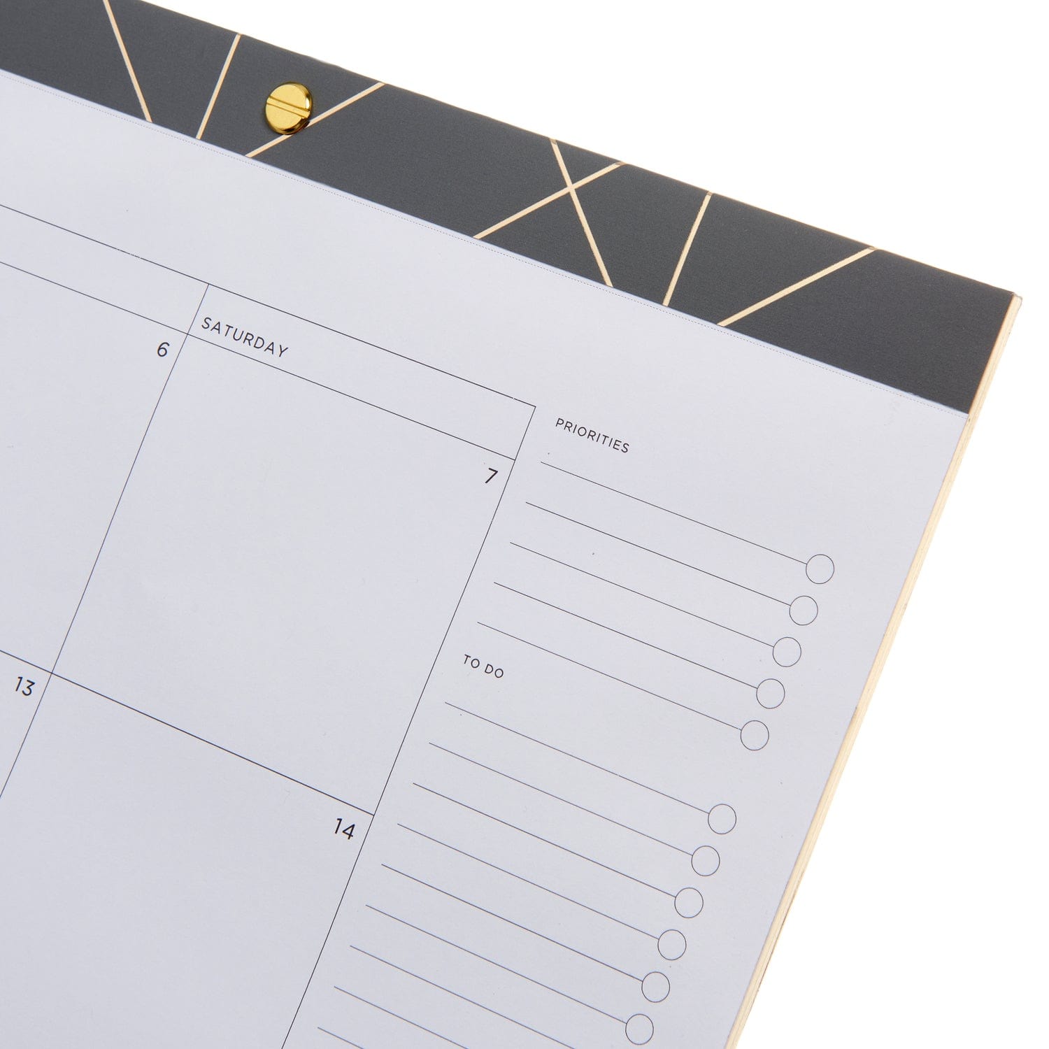 2024 Weekly Planner - Vegan Black (61531)