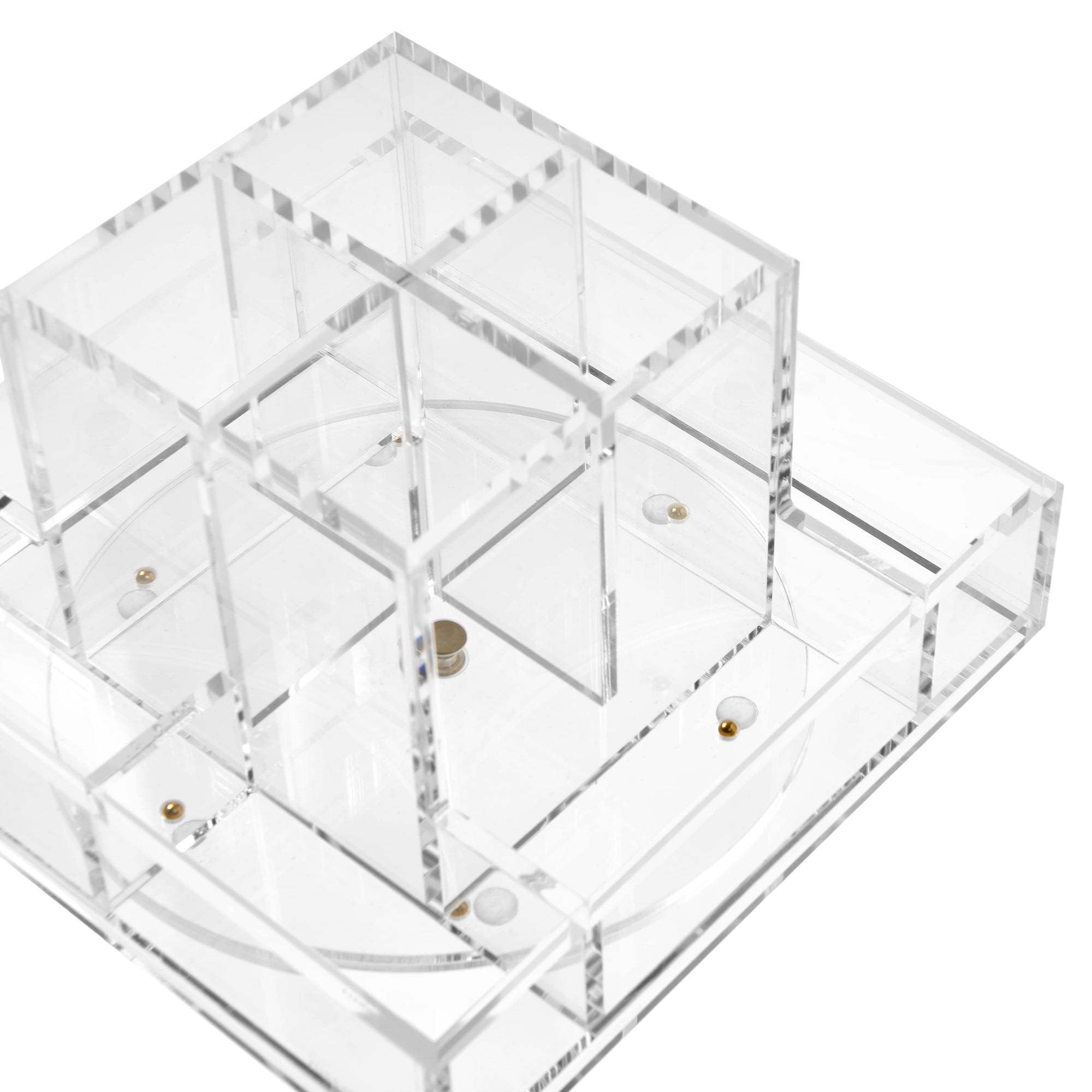 Clear Acrylic Desktop Easel Display, 4 x 6 x 6 (31726)