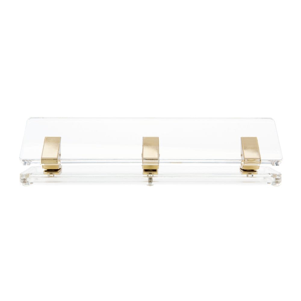 Clear and Gold Tape Dispenser, 1 Each, Mardel