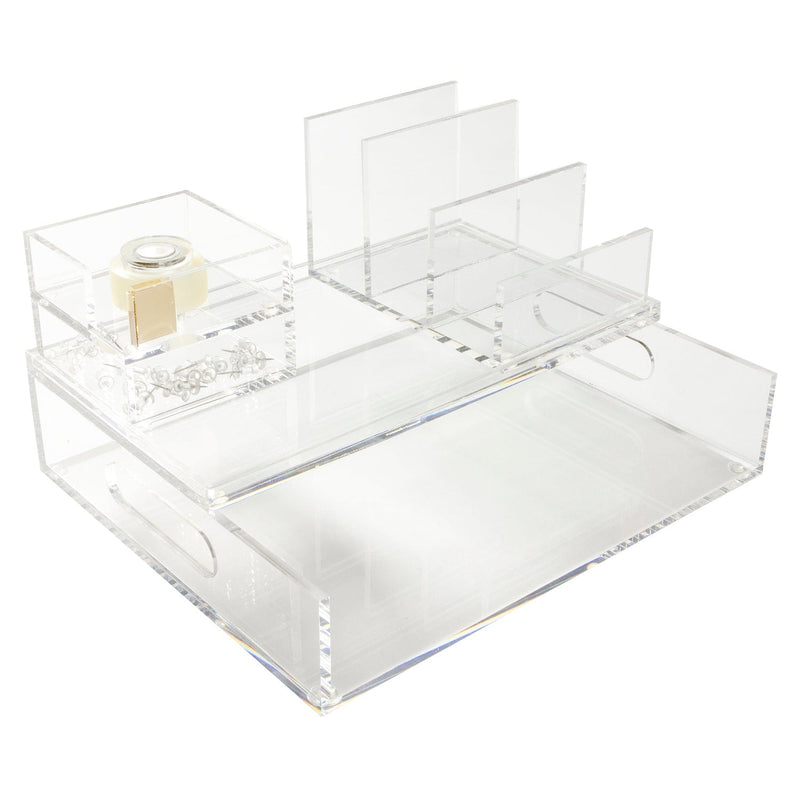 Clear Acrylic Desktop Tape Dispenser, 4