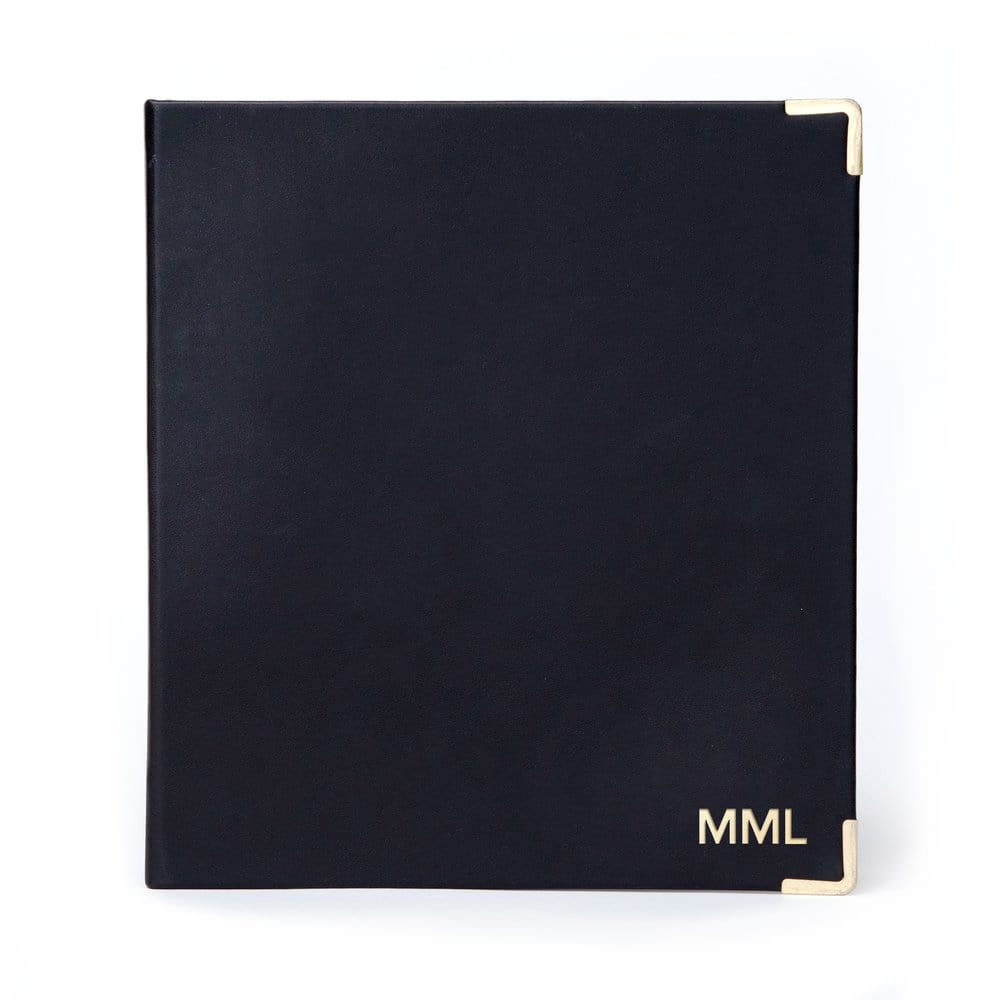 leather mini 3 ring binder small mini journal – DMleather