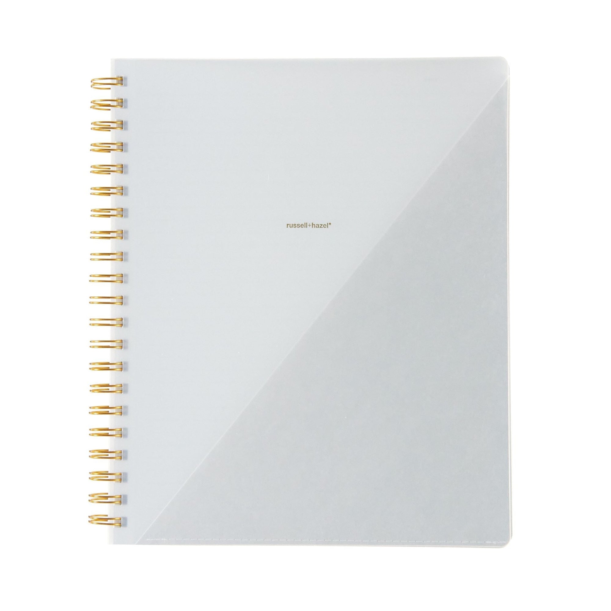 Poly Top Spiral Memo Notebook, 4 x 7, 196 Pages (98 Sheets), College  Ruled, Clear Frosted Cover (44314)