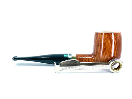 Pipa Savinelli Bamboo Rusticata Naturale 106 Billiard 6 mm o adattator –  Floppypipe