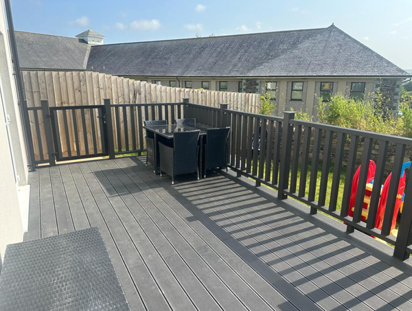 composite decking designs uk