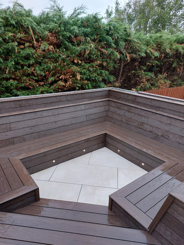 How To Create a Sunken Seating or Sunken Firepit Area In Your Garden