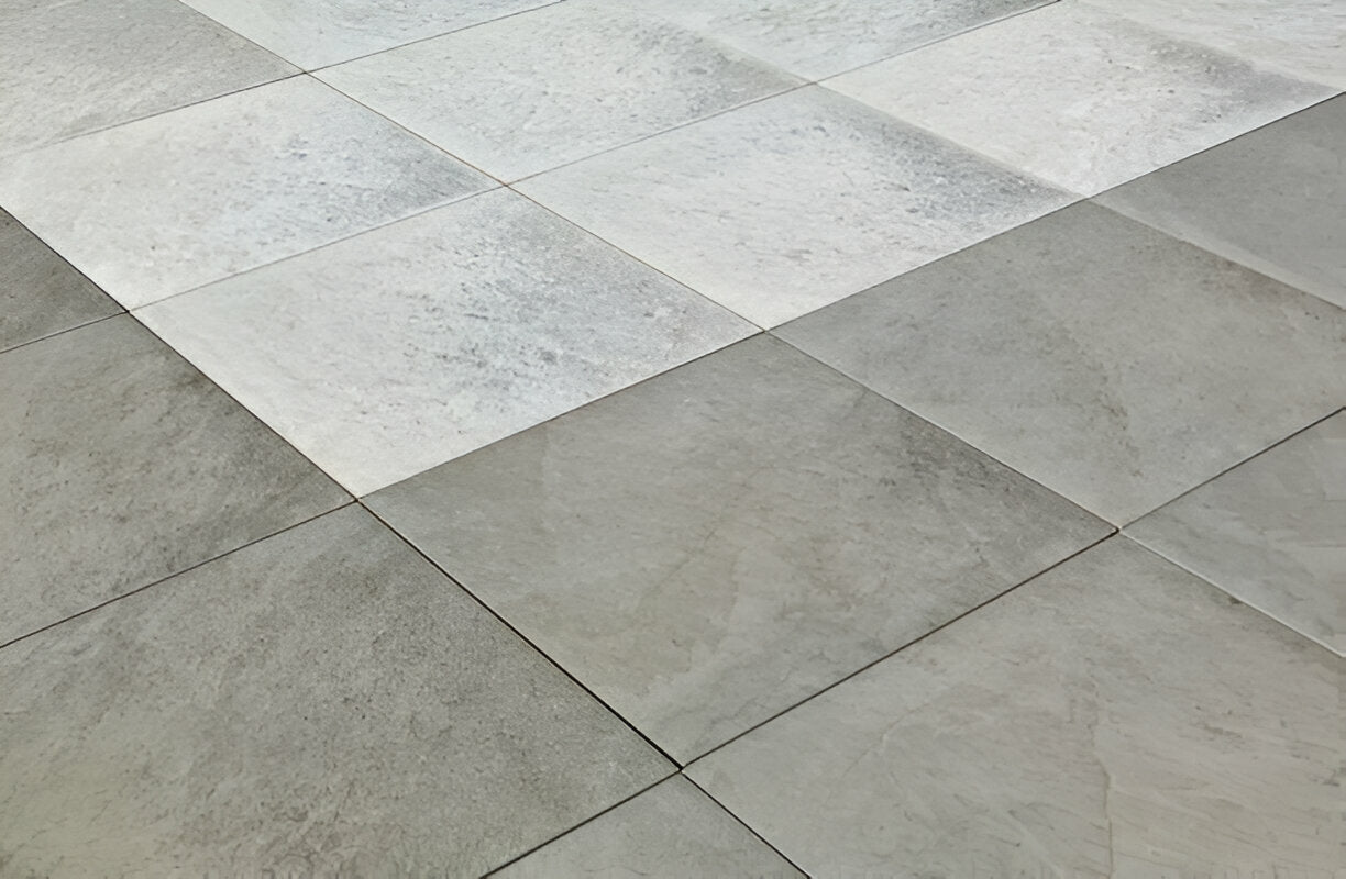 porcelain or marble floor tiles