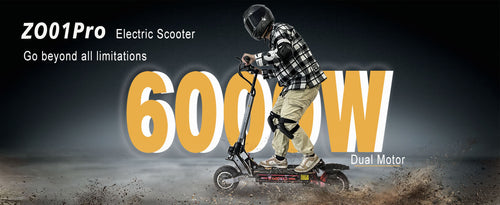 6000w fat tire scooter adult