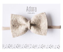 Load image into Gallery viewer, Wool Bow Headband