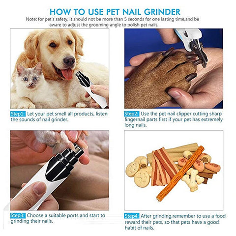 Electric Painless Pet Nail Clipper Trimmer In USA | Eno Pet