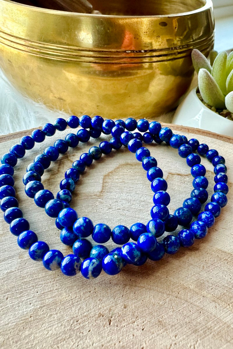 Lapis Lazuli Bracelet - 6mm