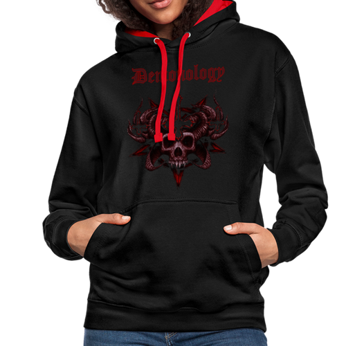 Demonology Aazel Contrast Colour Hoodie