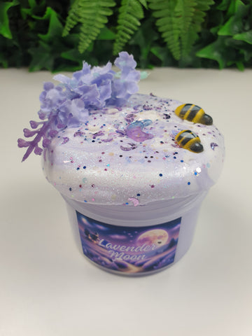 Purple Butter Slime with Lavender and Bees Handmade in Australia