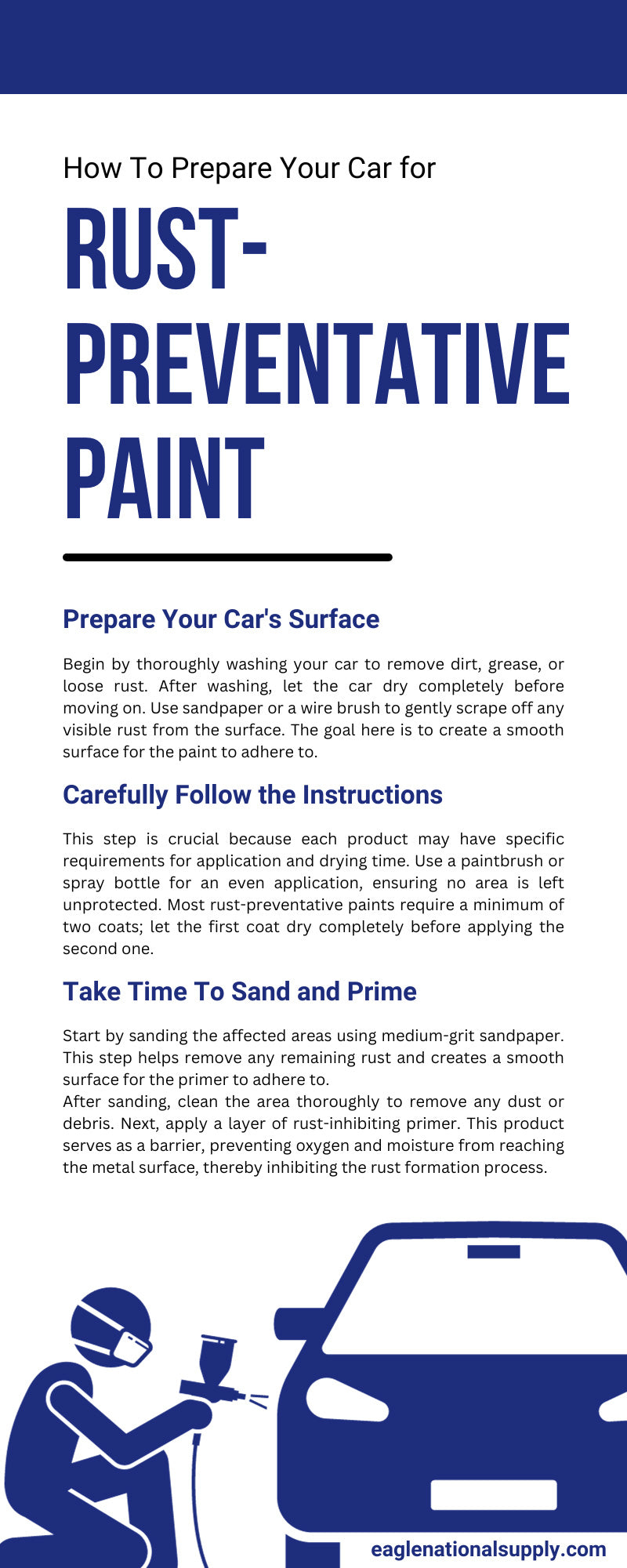 How To Prepare Your Car for Rust-Preventative Paint