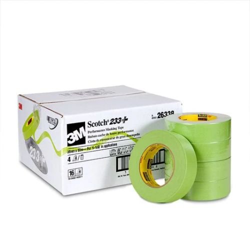 1 1/2 Green Masking Tape Hgh Performance Case of 24 Rolls Automotive,Q1  HPG136