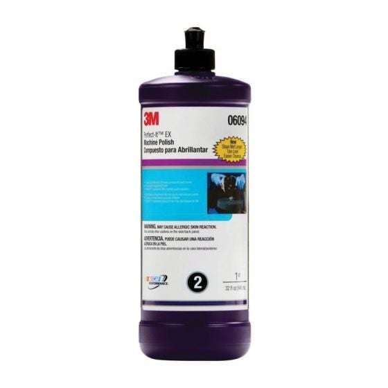 3M Perfect-It EX AC 36058 60455102230 Rubbing Compound, White, 8