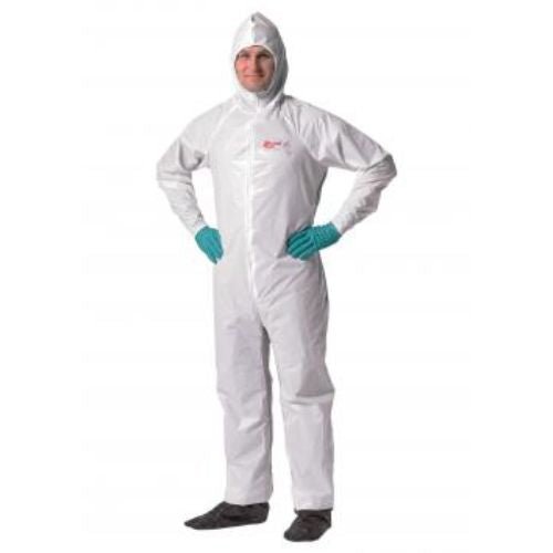 SAS® 6939 XL Moonsuit Coveralls, Paint Suit with Hood, White