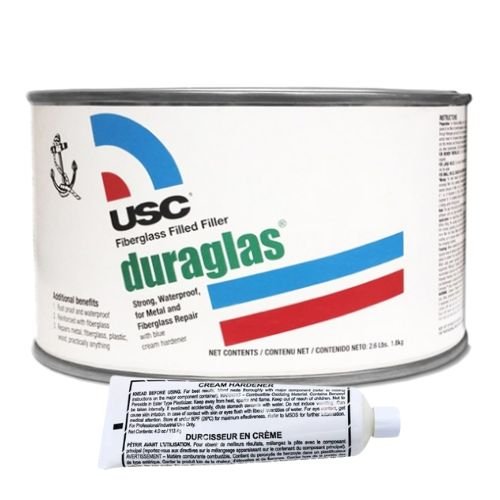 Duraglass Fiberglass Body Filler, Qt., USC-24035 – 66 Auto Color