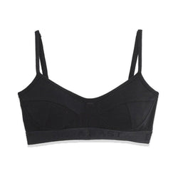 women's black bralette