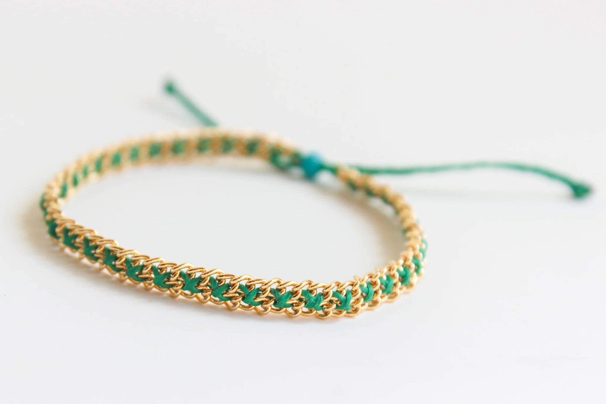 Green Stacker bracelet