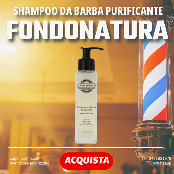 fondonatura shampoo barba purificante